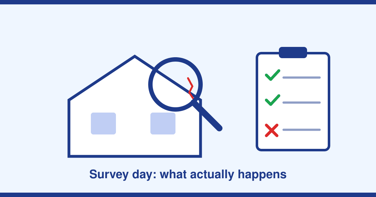 What Does a House Surveyor Actually Do? Survey Day, Step by Step — and What They Won't Touch
